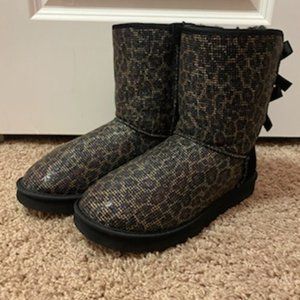 Cheetah Print UGGs with Bows